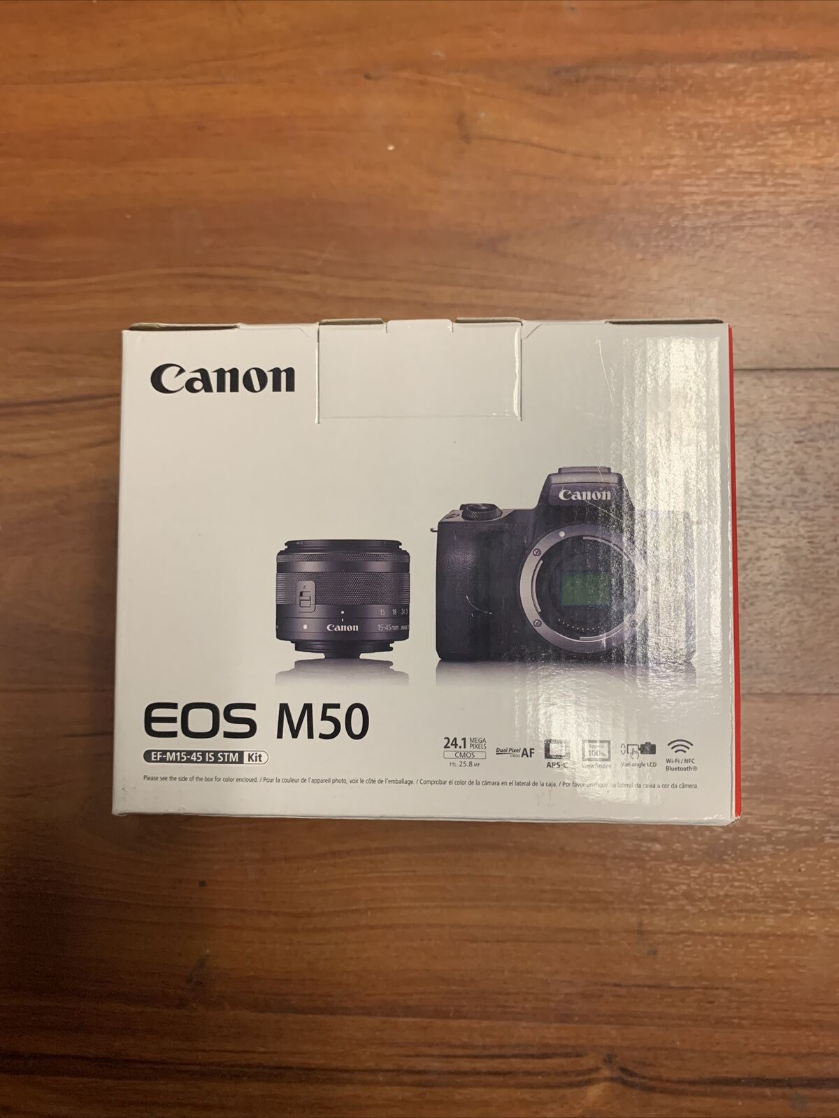 indsprøjte Åbent vandrerhjemmet Canon EOS M6 Mark II + EF-M 15-45mm f/3.5-6.3 IS STM + EVF Kit - Black for  sale online | eBay