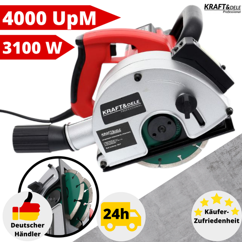 Mauernutfräse Schlitzfräse Mauerfräse Nutfräse Betonfräse Wandfräse