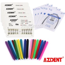 AZDENT Ortho Dental Bracket Mini Roth.022 Hk345/Arch Wire012Upper/Ligature Ties