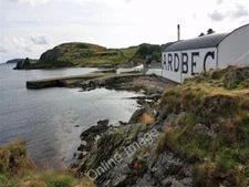 Photo 6x4 Ardbeg Distillery Ardbeg/NR4146 The large letters advertise th c2009