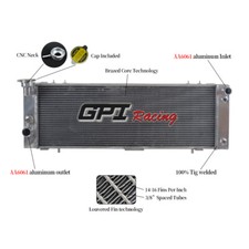 For JEEP CHEROKEE MK2 XJ 1987-2001 4.0 PETROL ERH MX AT Aluminum Radiator