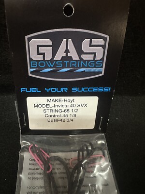 GAS Octane Bow Strings For Hoyt Invicta 40 With SVX #5 Cam