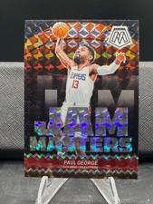 2023-24 Mosaic Basketball - Paul George, #4 - Mosaic, Jam Masters - Clippers