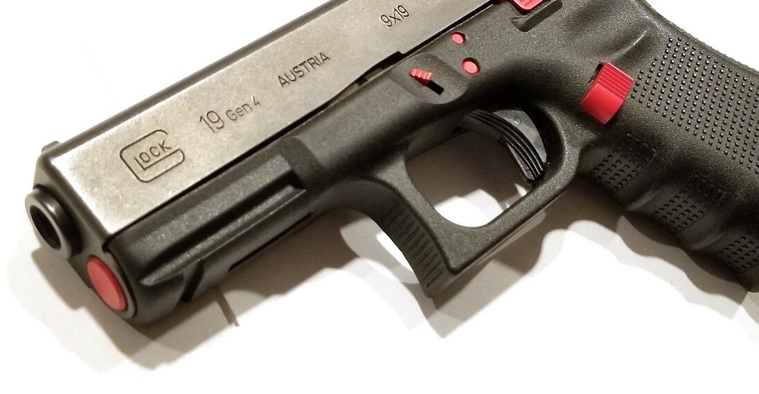 NDZ Performance Extended Slide Lock Lever For Glock 43/43x/48 - Stainless Steel