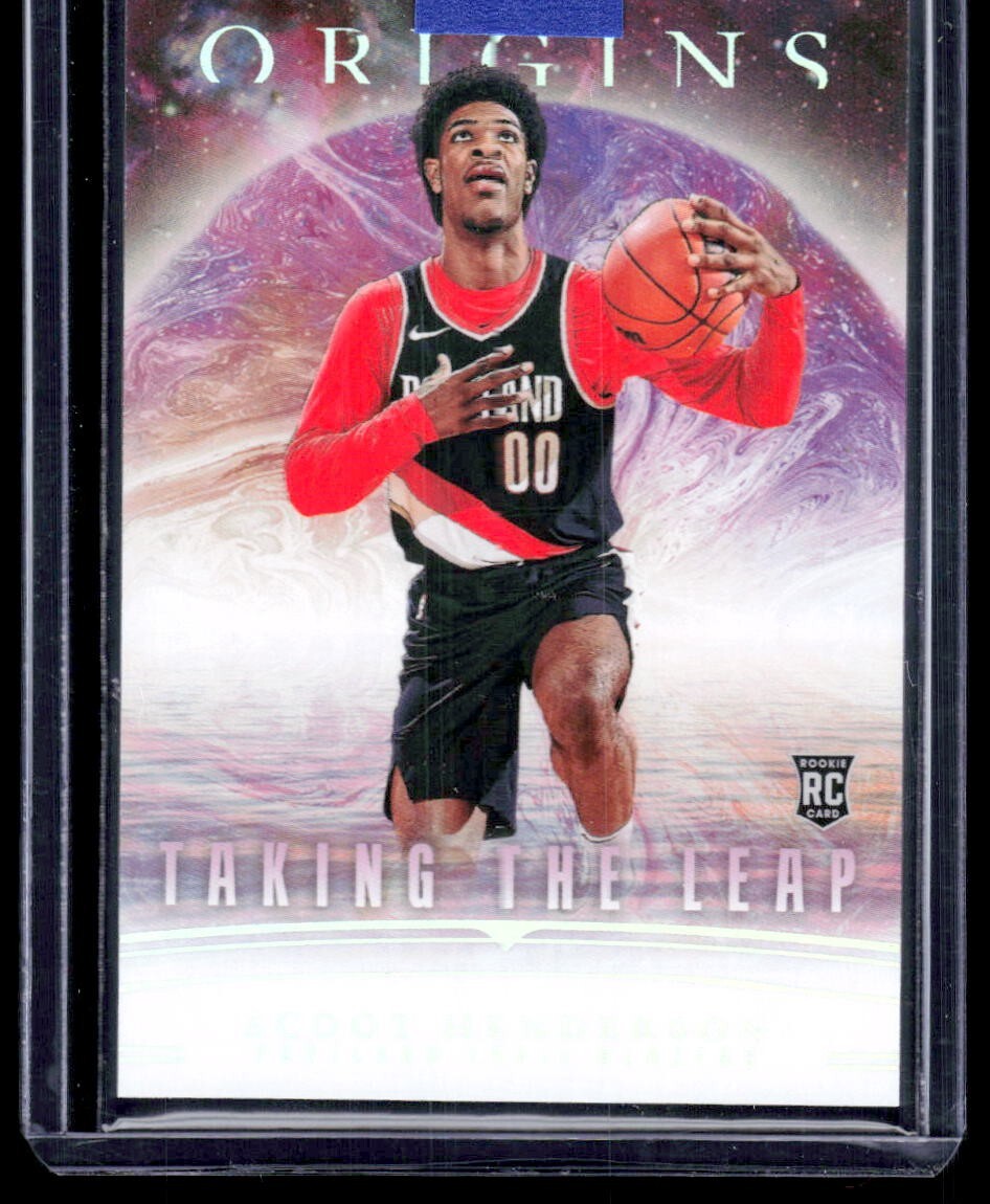 2023-24 Panini Origins #24 Scoot Henderson Taking the Leap RC