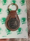 NEW Vtg North American Hunting Club Life Member Brown Leather Eagle Keychain — photo 2