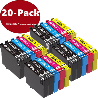 4-20er Passt Patronen für Epson 604 XL XP-2200 3200 4200 2205 3205 4205 WF-2950