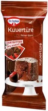 Dr.Oetker Couverture Sombre 150g Avec 55% Cacao , 6er Pack
