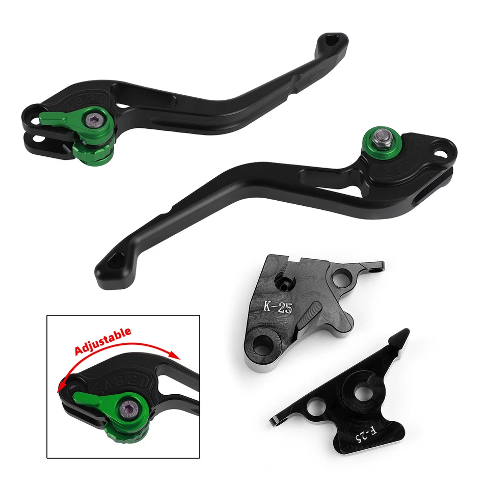 NEW Short Clutch Brake Lever fit for Kawasaki Ninja 250R 400 /Z300 Z250SL #3 Foto 2 de 4