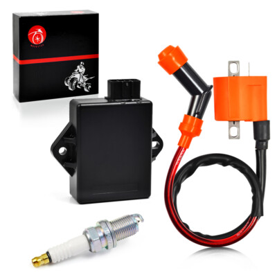 Complete Ignition Kit For Polaris Trail Boss 330 & 325 ATVs – Includes Coil, CDI, Spark Plug (Fits 2000-2012 Models) 6 thumbnail image