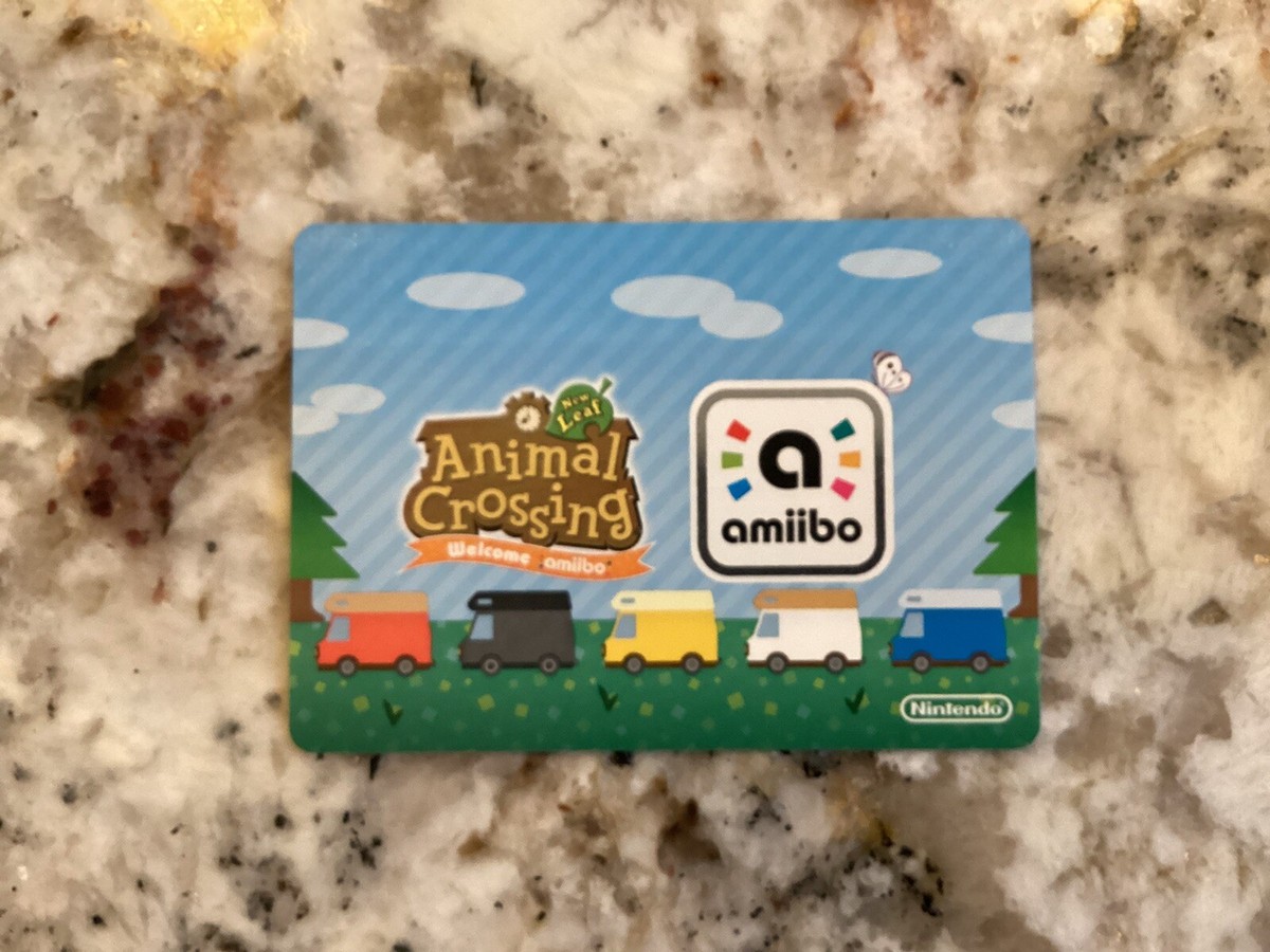 PLUCKY 25 Animal Crossing Welcome New Leaf Amiibo Card North