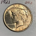 1923 Peace Silver Dollar In BU Condition with Super Toning (B9Z)