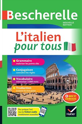 Bescherelle L'italien pour tous - nouvelle édition: tout-en-un (grammaire, conju