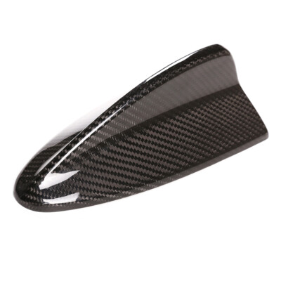 Real Carbon Fiber Shark Fin Antenna Cap Trim For BMW 3 Series E90 E92 M3 E60 E62