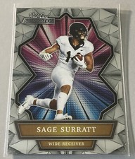 2021 Wild Card Alumination Sage Surratt Rookie Wake Forest #ABC-56 - Lions