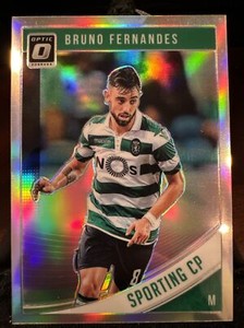 Bruno Fernandes 2018-19 Donruss Optic Silver Prizm
