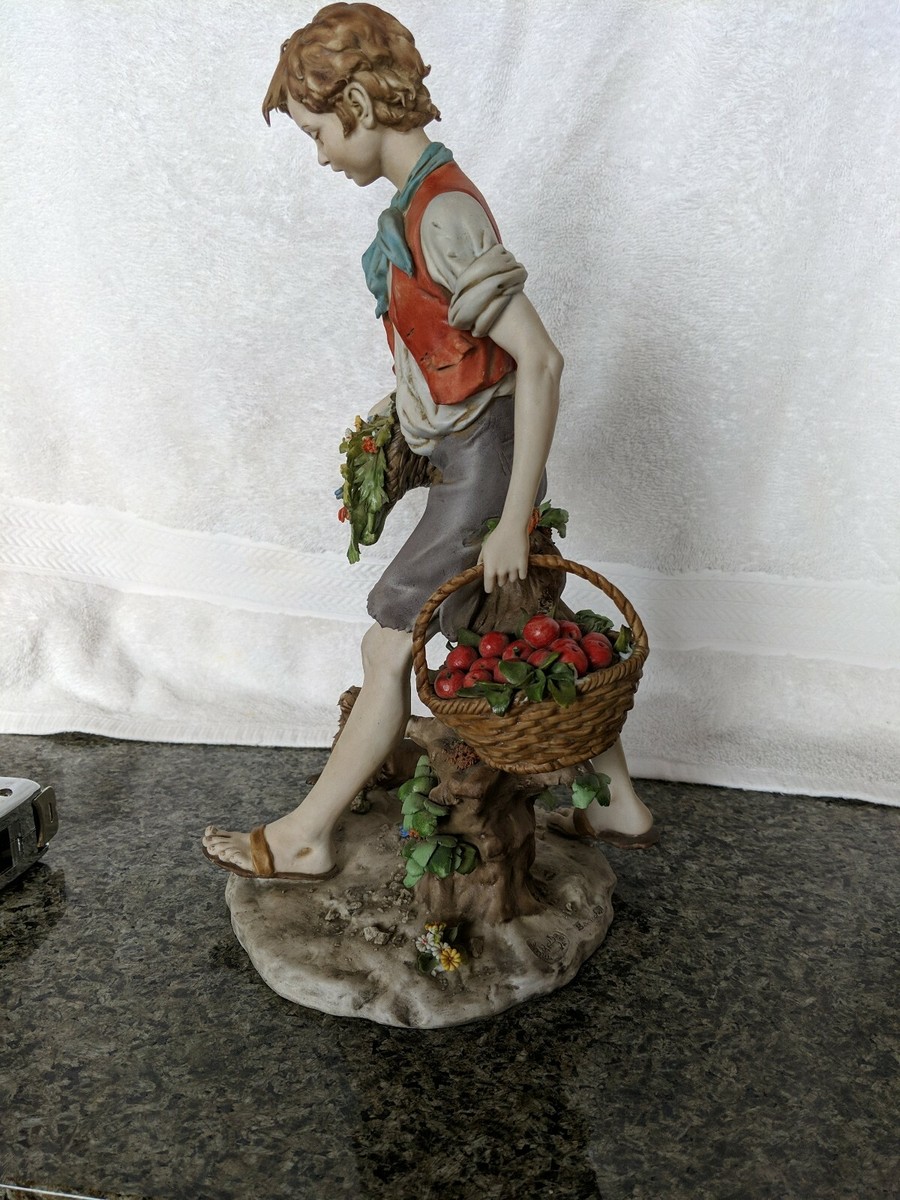 TALL Porcelain Statue Luigi Benacchio 