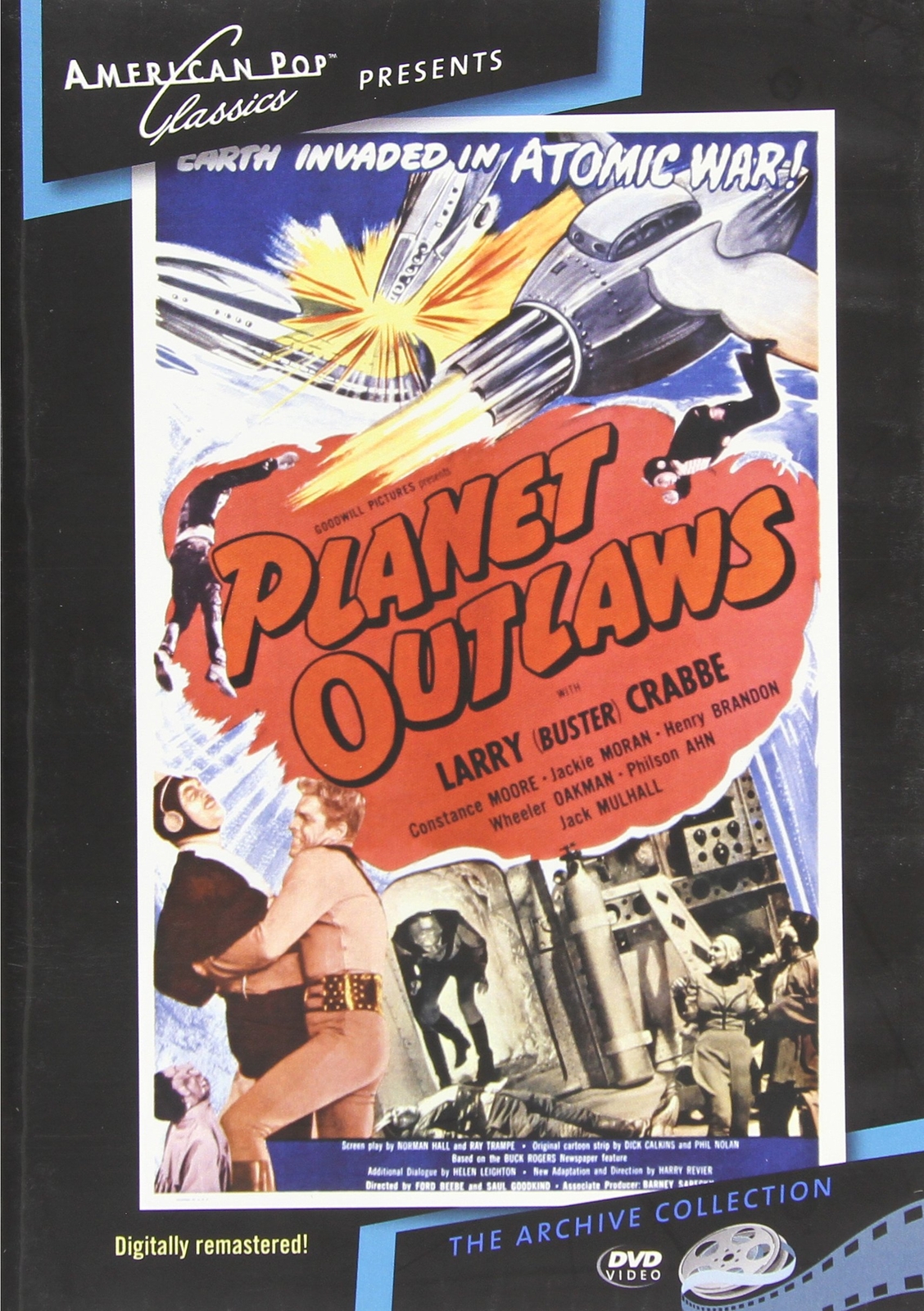 Planet Outlaws (DVD) Buster Crabbe Constance Moore