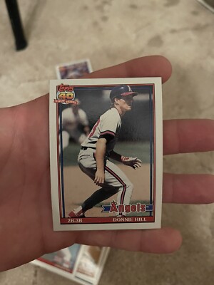 1991 Topps - A* Before Copyright; Barely Visible Topps 40th Anniversary Logo #36