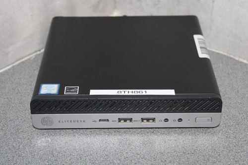 HP EliteDesk 800 G4 Mini Desktop PC, Intel Core I7-8700T, 32GB DDR4 RAM