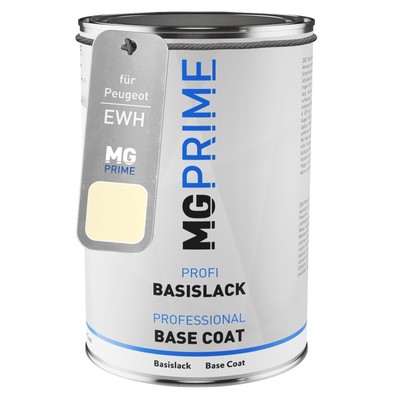 Autolack Dose spritzfertig für Peugeot EWH Blanc Basislack 1,0 Liter 1000ml