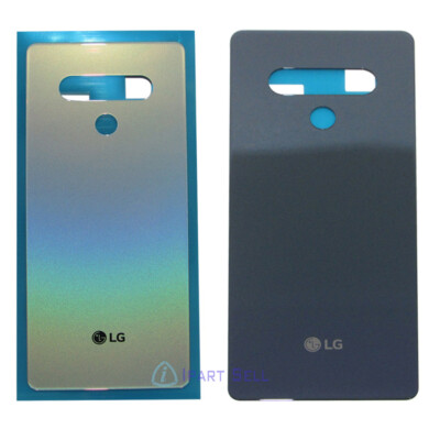 Rear Battery Glass Cover Back Housing Door Repair+ IP68 Tape For LG Stylo 6 Q730