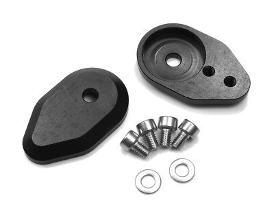 Blinkerhalter / Blinkeradapter - Indian Scout & Bobber - M5/M6 - schwarz