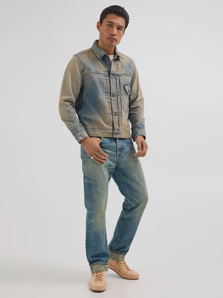 New Lee 101 Cowboy Jacket Selvedge Japanese Denim Type 2 Back