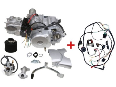 125cc Engine Motor Semi Auto Electric Start For ATV Quad Buggy Go Kart Taotao 70