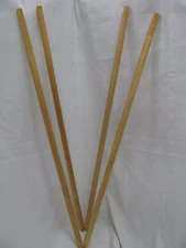 Military Set of 4 Wood Poles Dowels Mosquito Bug Insect Net Netting Cot