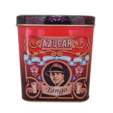 Yerbera Lata Roja Tango X 500 gr. (Yerbera Red Can Tango)