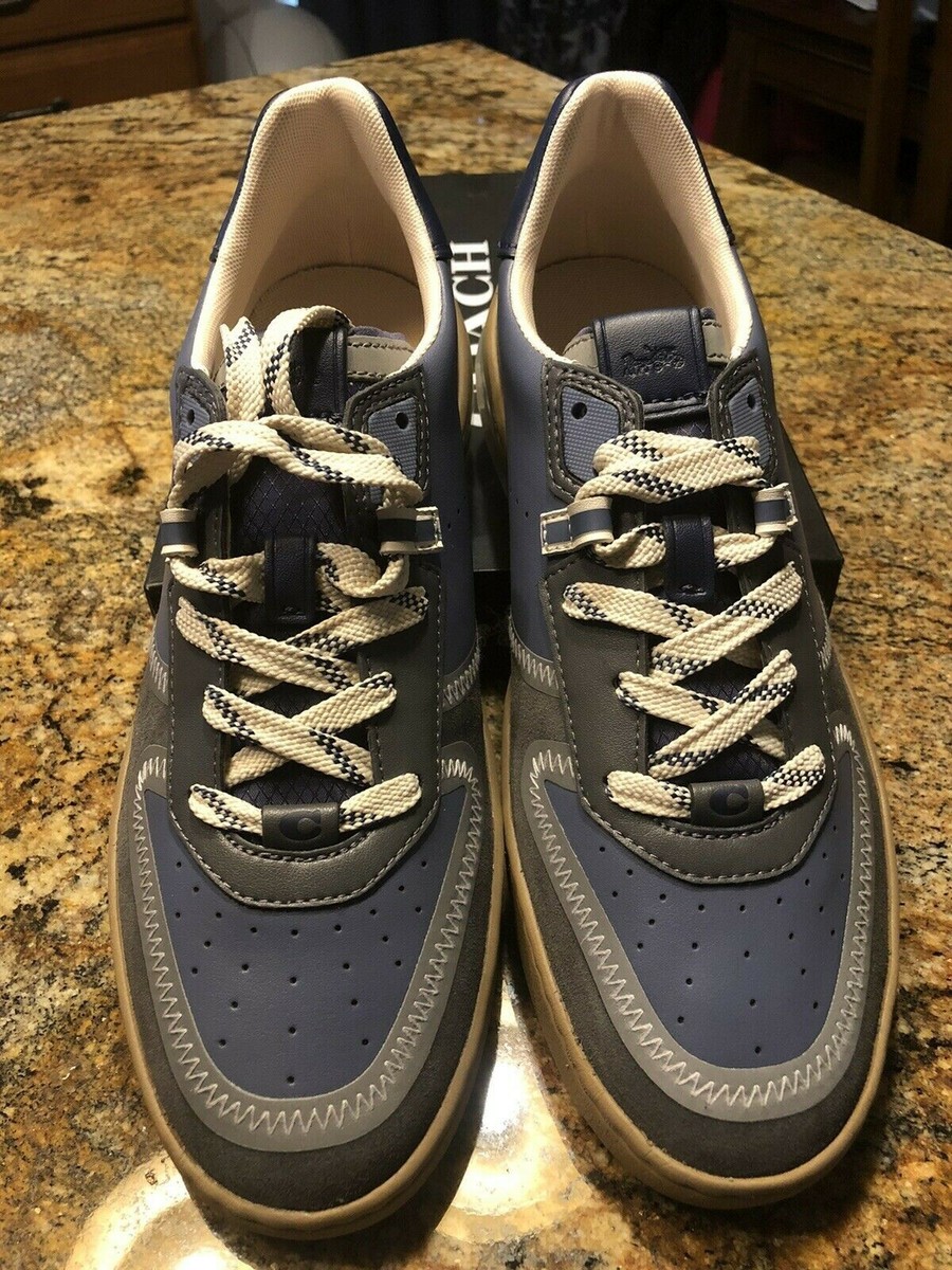 coach citysole court sneaker blue