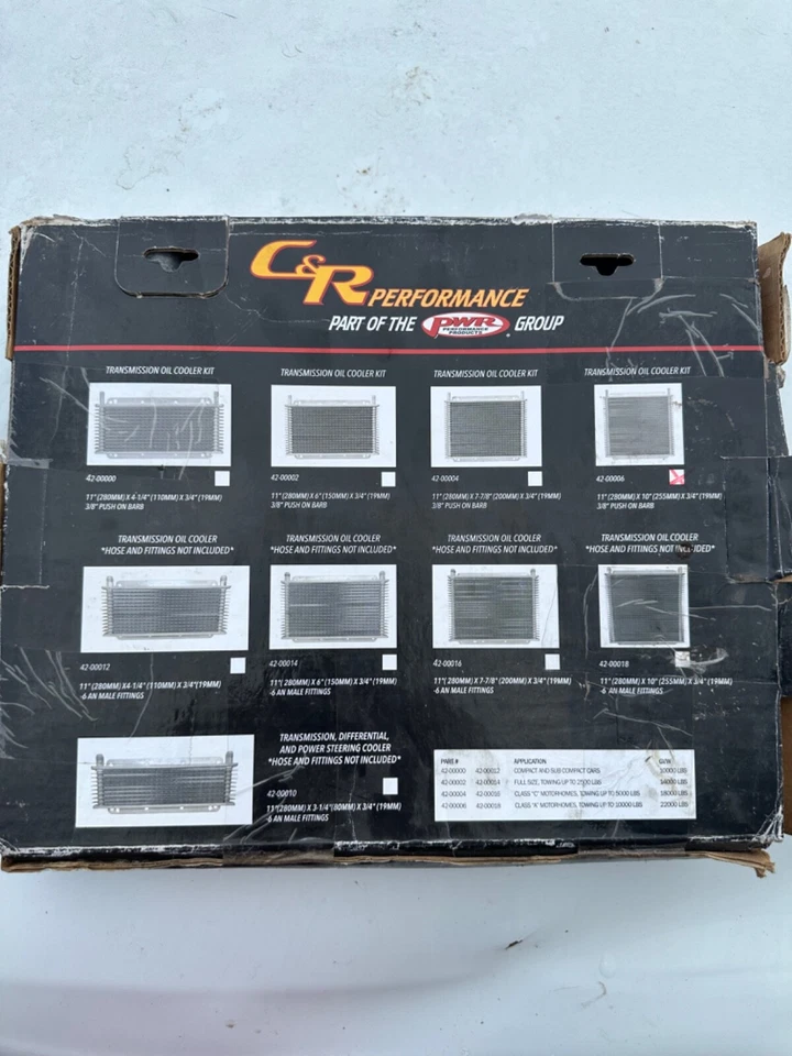 Enfriador de transmisión C&R Performance Foto 2 de 2