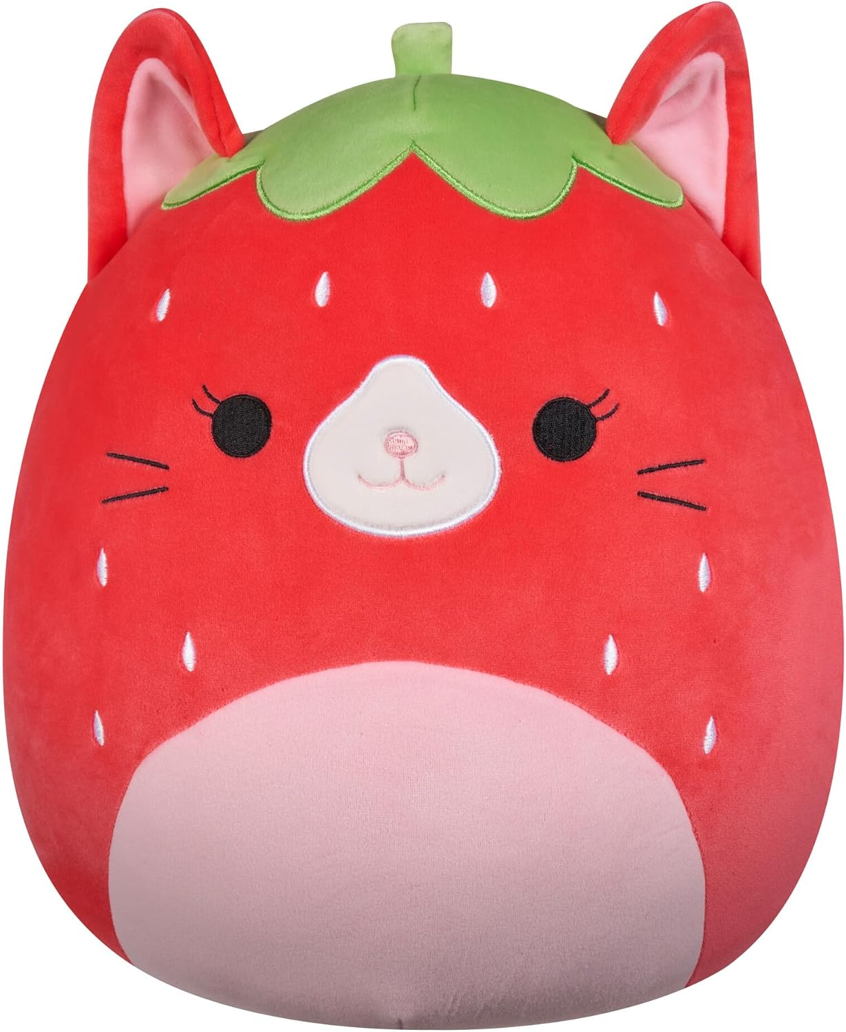Squishmallows Olma Strawberry Cat Original 12 Inch Official Jazwares Plush