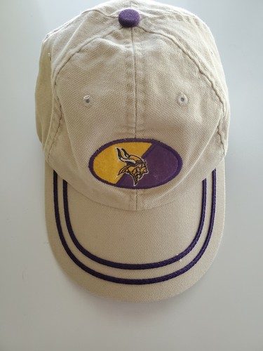 Minnesota MN Vikings Tan Hat NFL 