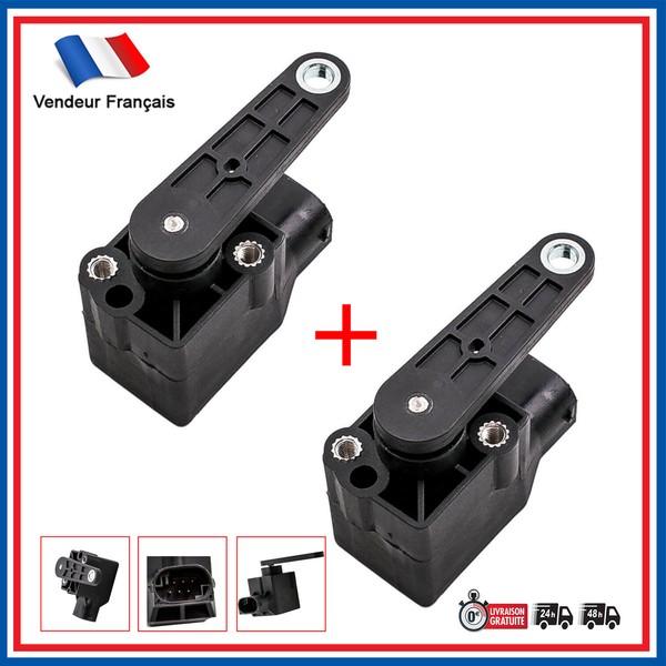 2 Sensor Licht Scheinwerfer Xenon Nuckel BMW X5 E53 Z4 E85 E83 Z8 E52-image