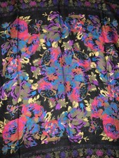 Challis by Bershire paisley scarf. 100 polyester Made in Italy 30  square
