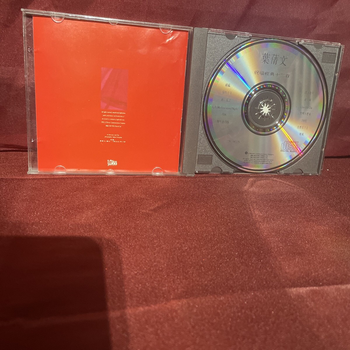 葉蒨文祝福經典十三首年版CD所有$45以下CD $100四張請信息溝通更