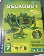 Thames & Kosmos Geckobot STEM Experiment Kit Build a Wall-Climbing Robot - New