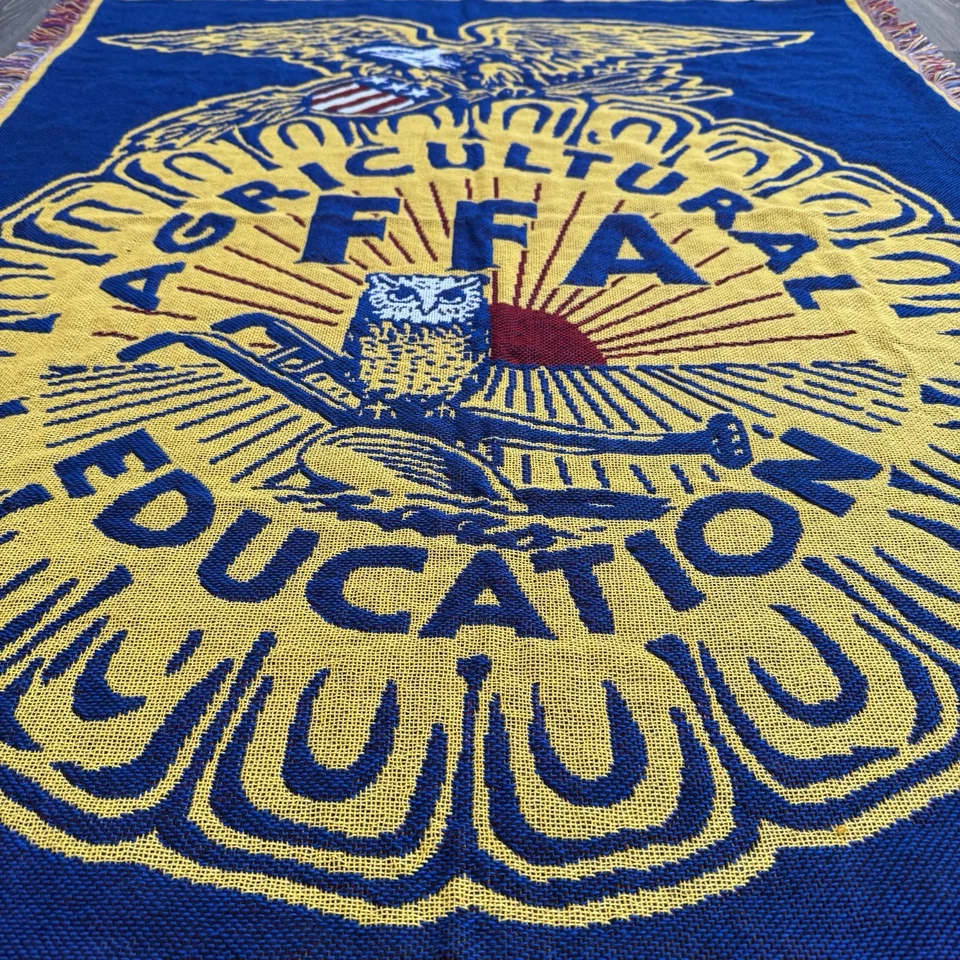 FFA Manta Tapiz Agricultura Educación Futuros Agricultores de América EE. UU. Foto 2 de 4