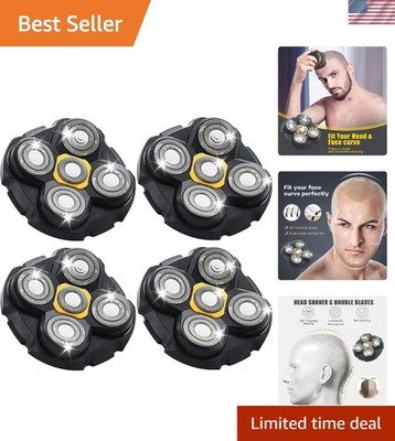 Shaver Replacement Heads Compatible with Microtouch Titanium Head Shaver, for...