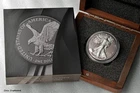 2025 -US Silver Eagle w/Black Platinum & Ruthenium plating - 1oz .999 (only 500)