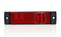 12/24V Rotes LED Markerlicht AnhäNger Van 4X4 Pickup Lkw Auto Fahrrad Boot