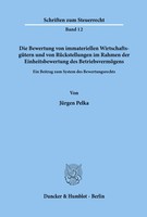 JüRgen Pelka | Die Bewertung Von Immateriellen WirtschaftsgüTern Und Von...