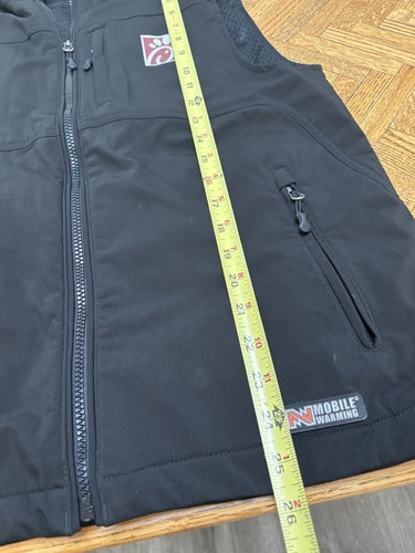 Chick-fil-A Mobile Warming Women's Sz. Medium Heated Zip Vest Black No Battery - Picture 13 of 13