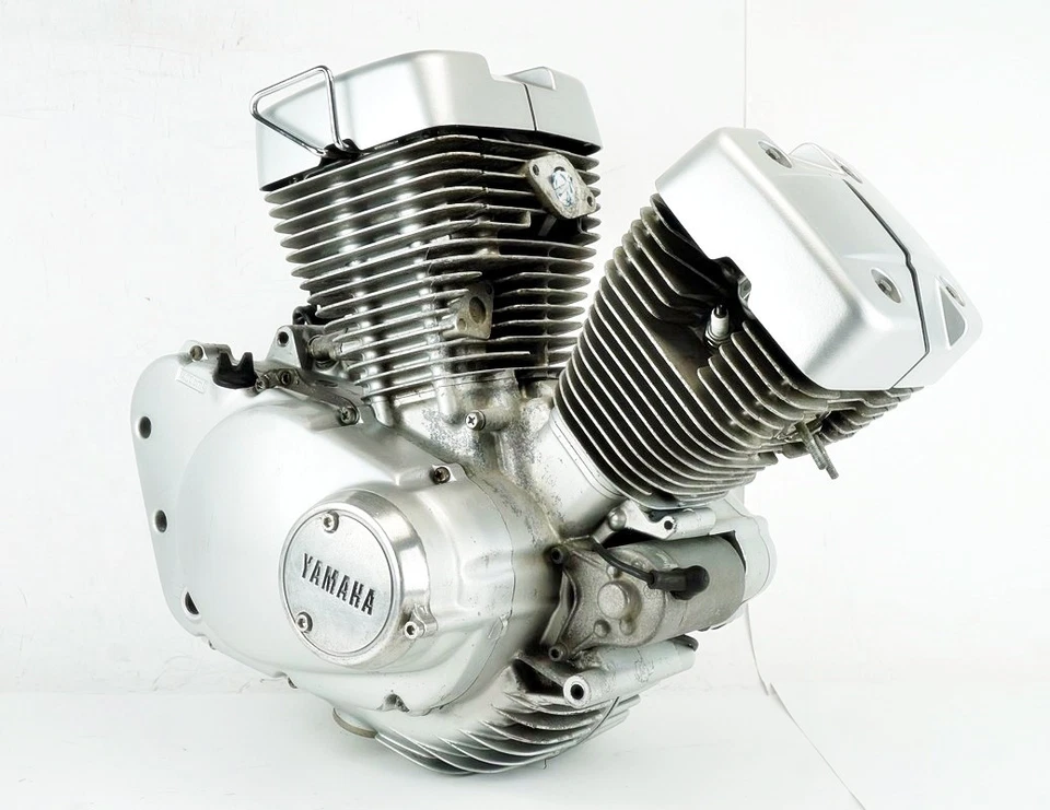 Yamaha XV 250 S Virago Moteur Complet Toutes Pièces Originales 1994-2001 Noir - Photo 2/4