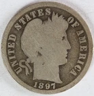 1897 S Barber Dime