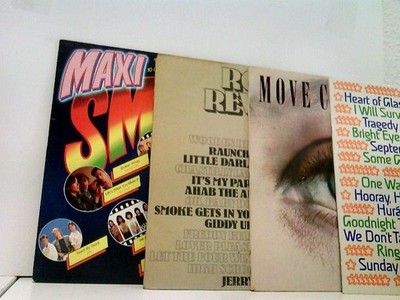 4 Platten | Various | Maxi Smash Hits, Rock Revival 4, Move Closer, Top Hits