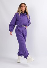 Vintage Ski Suit 80's SUB ZERO UK 14 L TALL (G5I)