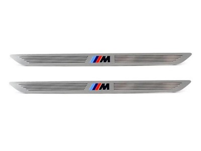 BMW Genuine X5 F15 X6 F16 M Performance Front Door Sill Trim SET 51478055065 NEW